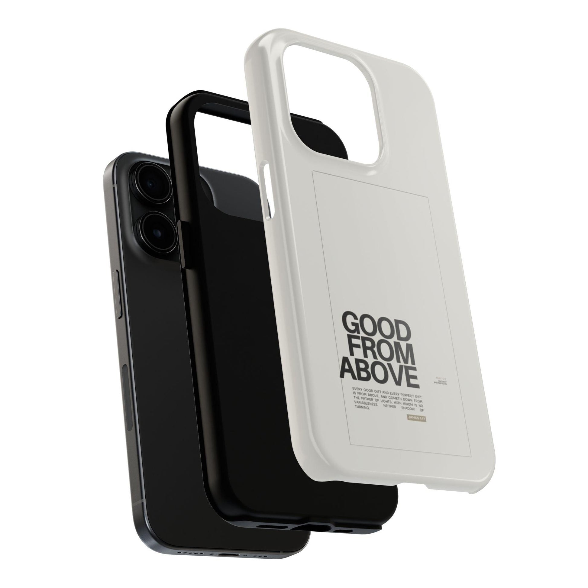 Good From Above Scripture iPhone Cases - SmartHomeGoodies