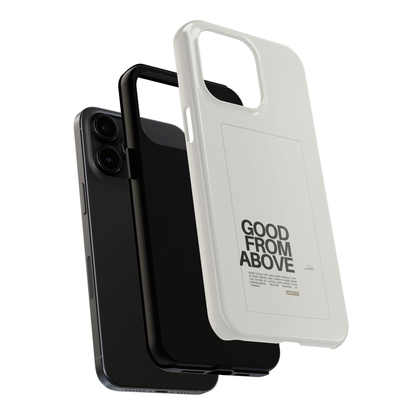 Good From Above Scripture iPhone Cases - SmartHomeGoodies