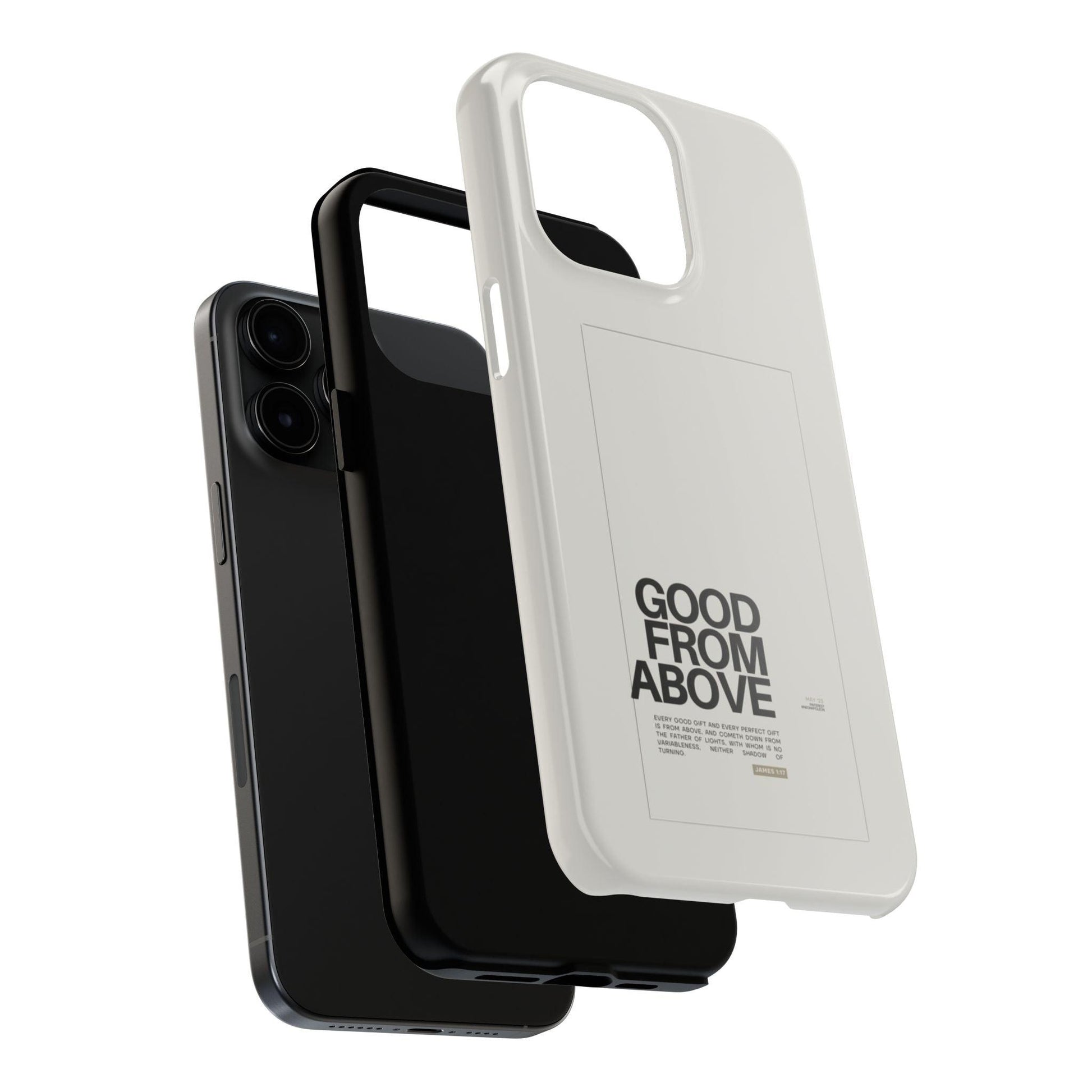 Good From Above Scripture iPhone Cases - SmartHomeGoodies