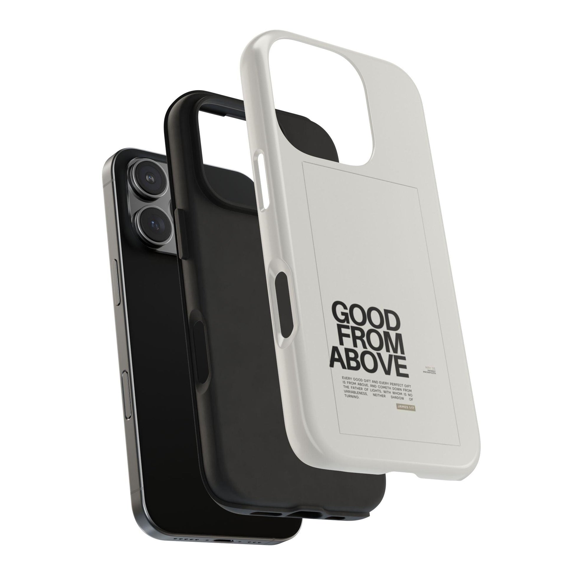 Good From Above Scripture iPhone Cases - SmartHomeGoodies
