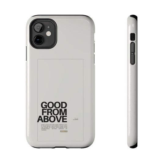 Good From Above Scripture iPhone Cases - SmartHomeGoodies