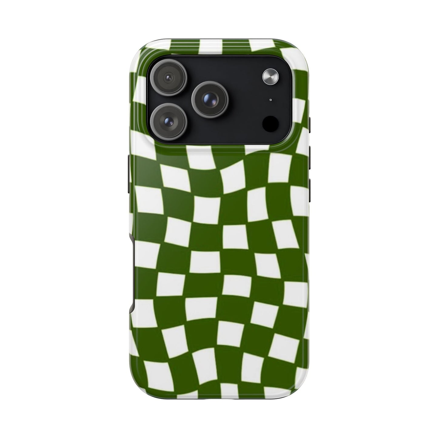 Green Checkmates Phone Case - SmartHomeGoodies