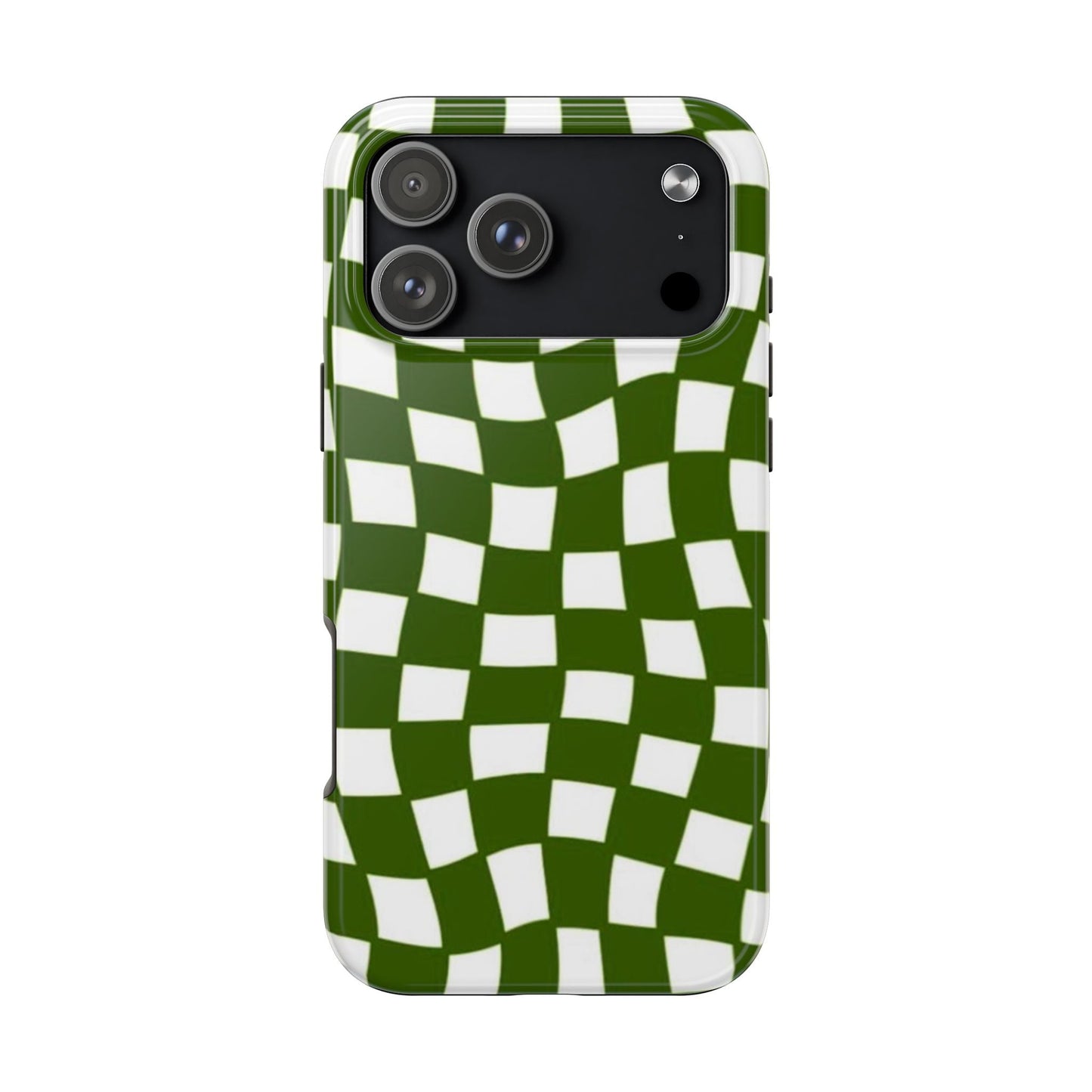 Green Checkmates Phone Case - SmartHomeGoodies