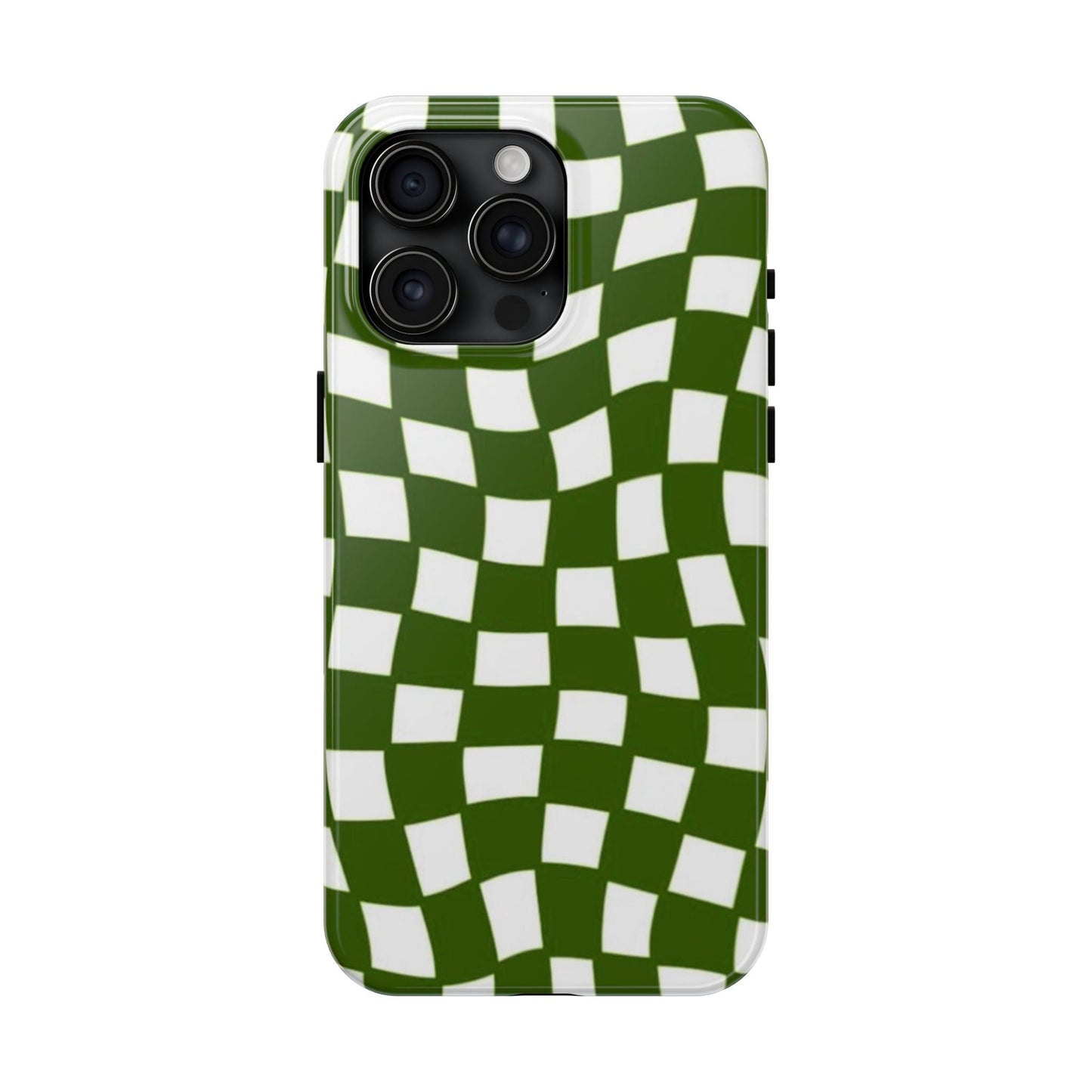 Green Checkmates Phone Case - SmartHomeGoodies