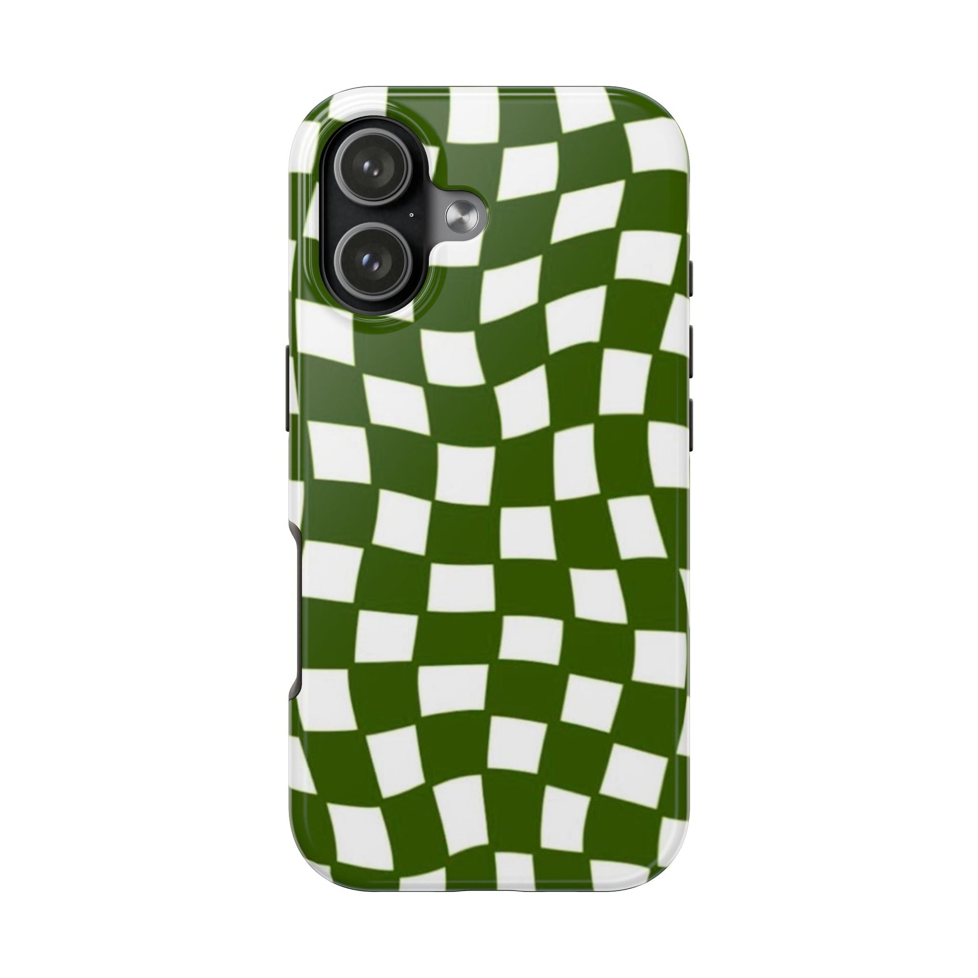 Green Checkmates Phone Case - SmartHomeGoodies