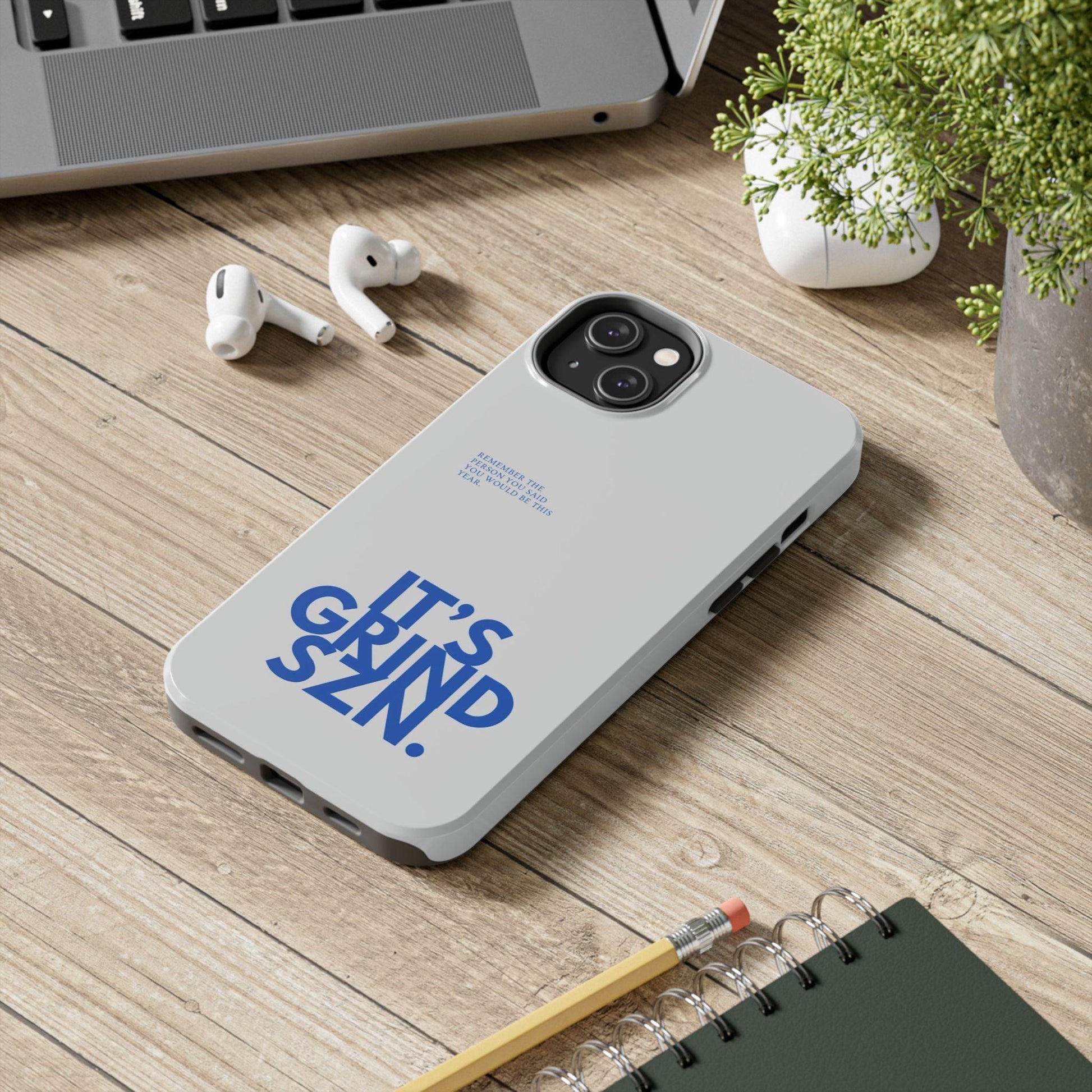 Grind Never Stops - Motivational Tough iPhone Cases - SmartHomeGoodies