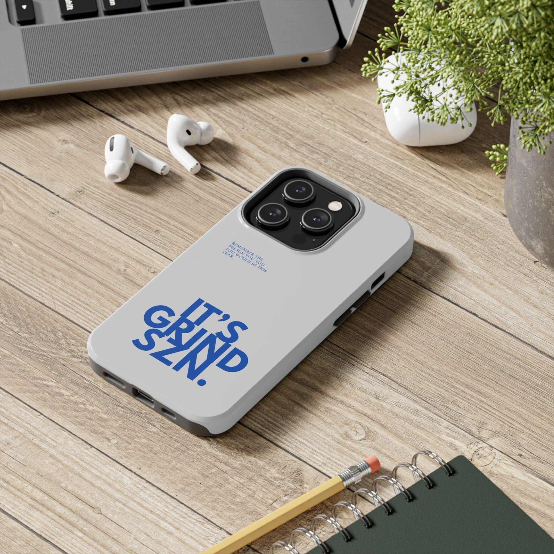 Grind Never Stops - Motivational Tough iPhone Cases - SmartHomeGoodies