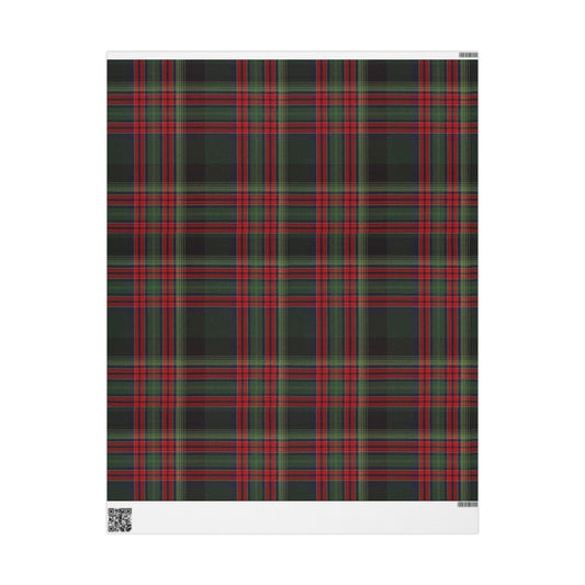 Heritage Christmas Red & Green Tartan Wrapping Paper — Classic Plaid Holiday Gift Wrap - SmartHomeGoodies