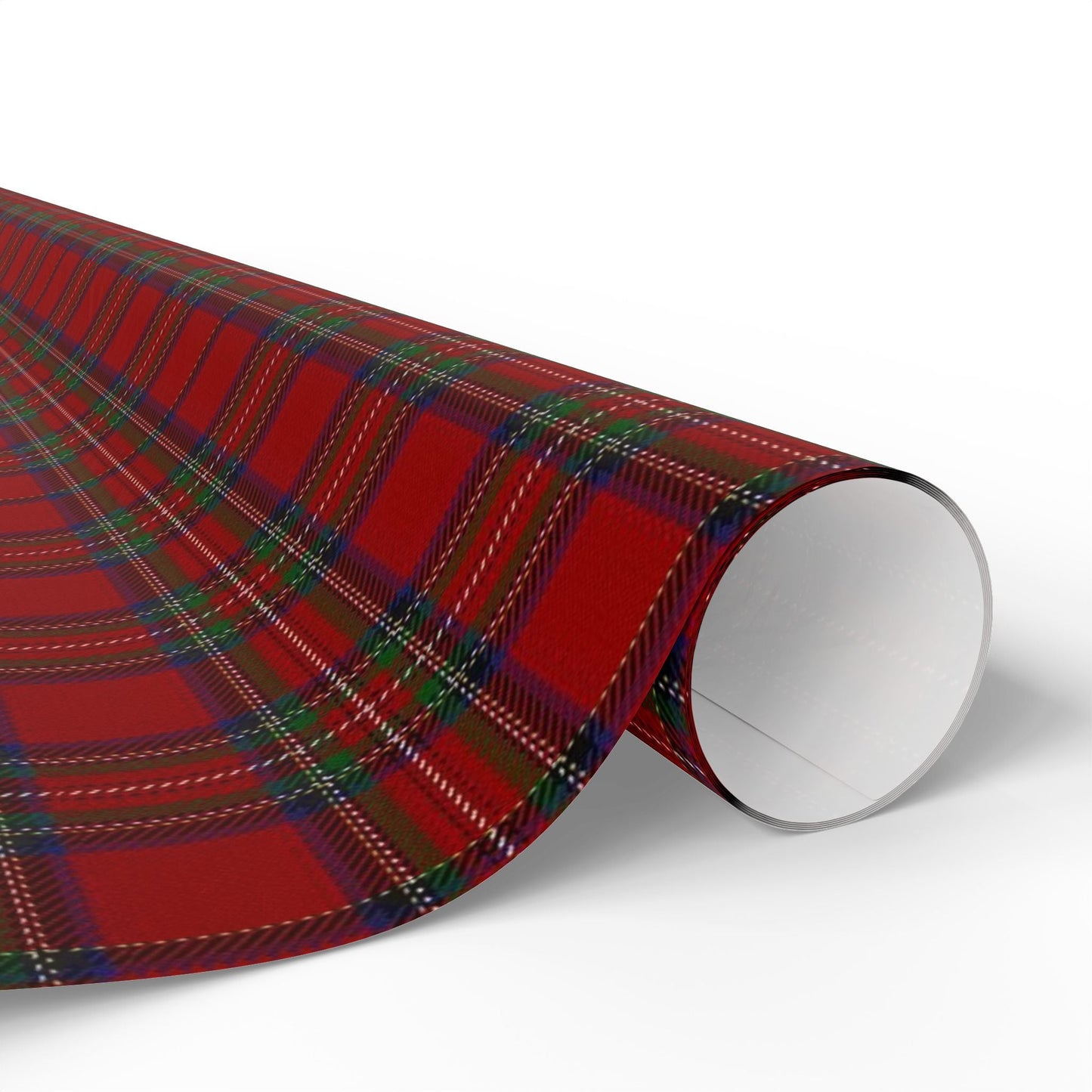 Heritage Tartan Plaid Wrapping Paper - Classic Red Scottish Gift Wrap for Christmas & Holidays - SmartHomeGoodies