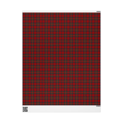 Heritage Tartan Plaid Wrapping Paper - Classic Red Scottish Gift Wrap for Christmas & Holidays - SmartHomeGoodies