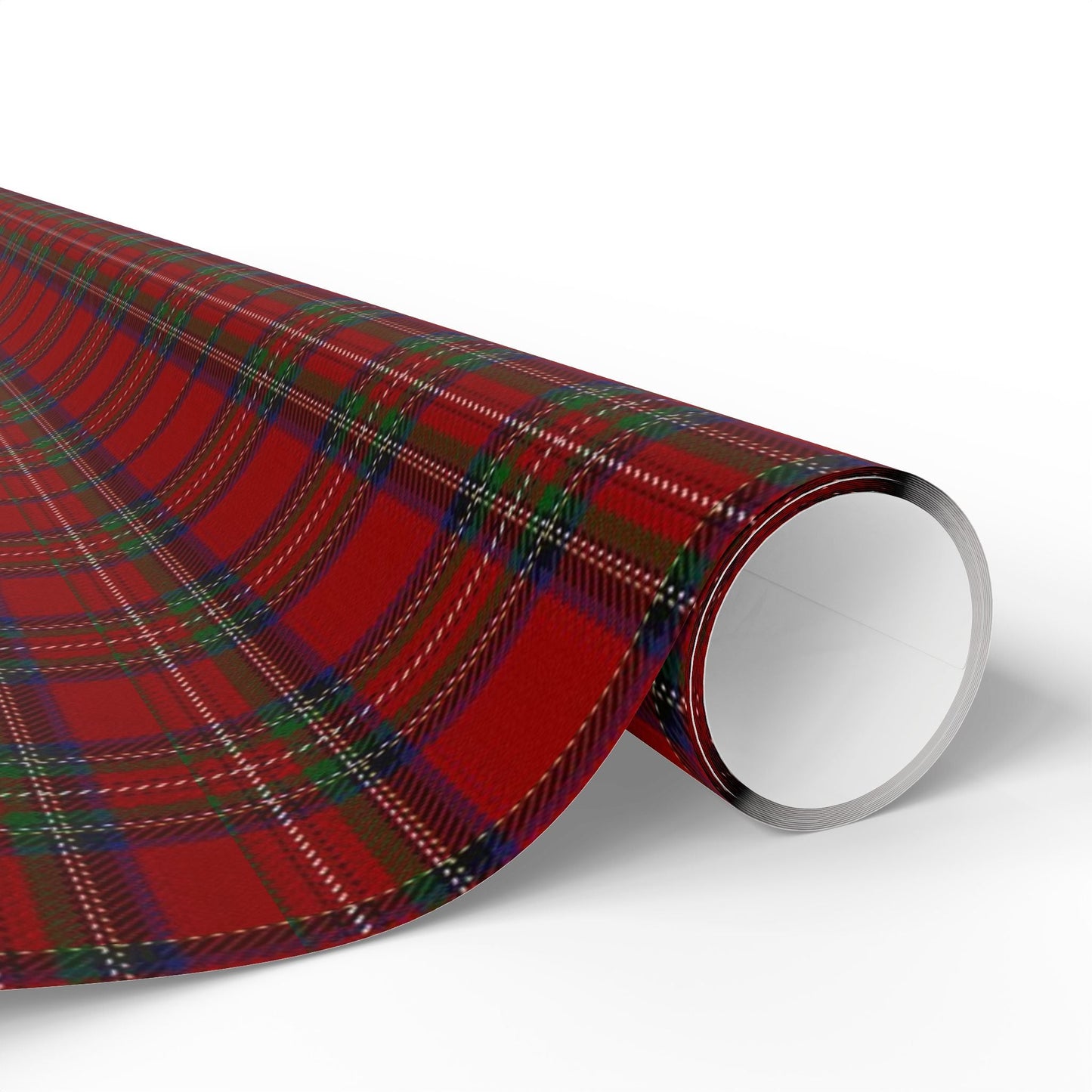 Heritage Tartan Plaid Wrapping Paper - Classic Red Scottish Gift Wrap for Christmas & Holidays - SmartHomeGoodies