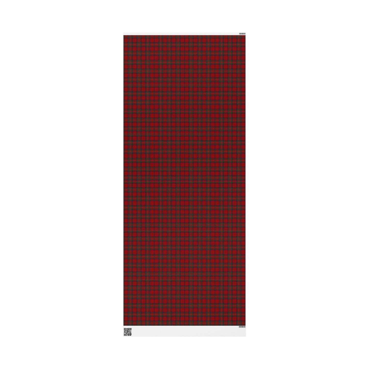 Heritage Tartan Plaid Wrapping Paper - Classic Red Scottish Gift Wrap for Christmas & Holidays - SmartHomeGoodies