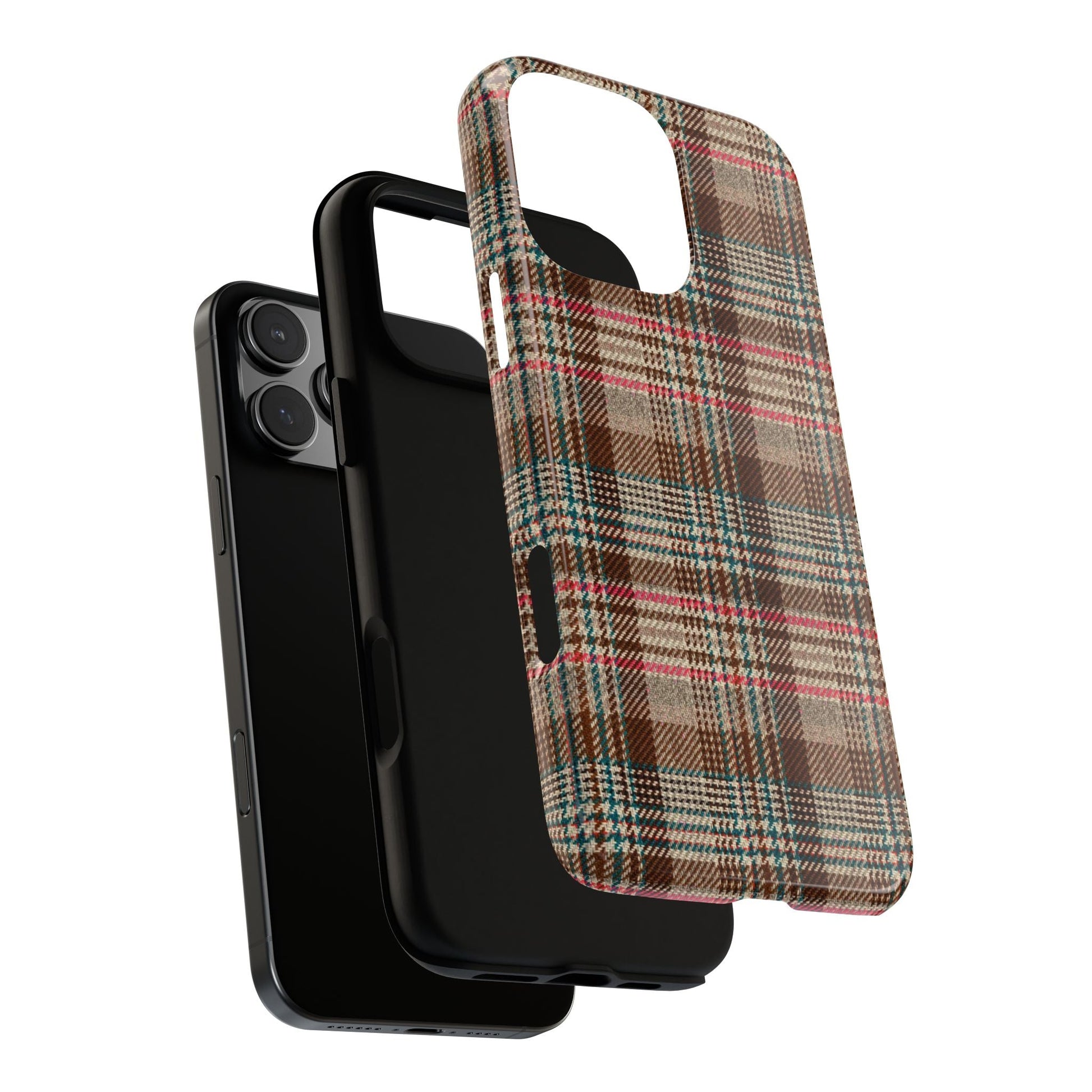 Herringbone Scottish Plaid Phone Case - SmartHomeGoodies