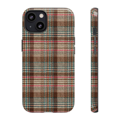 Herringbone Scottish Plaid Phone Case - SmartHomeGoodies