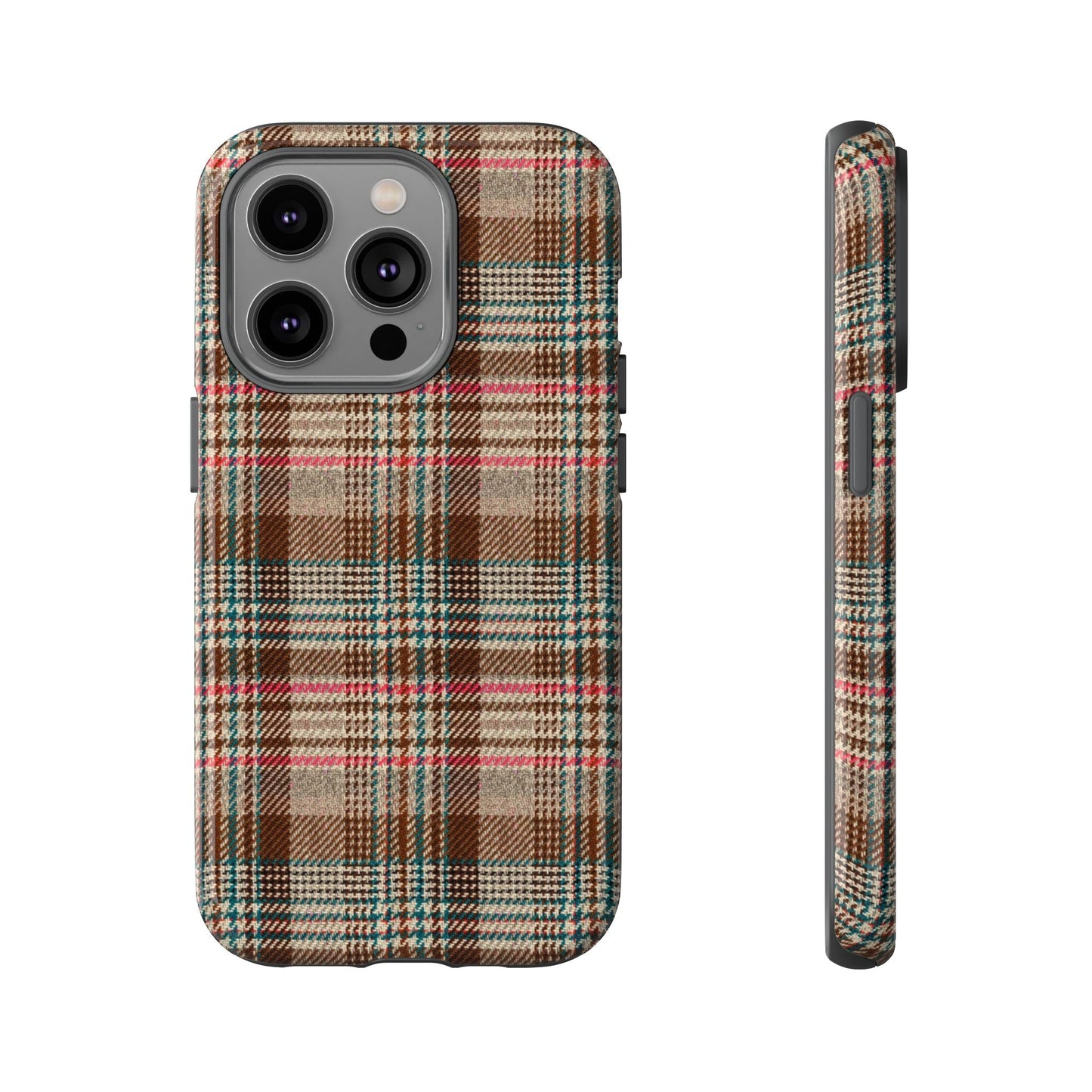 Herringbone Scottish Plaid Phone Case - SmartHomeGoodies