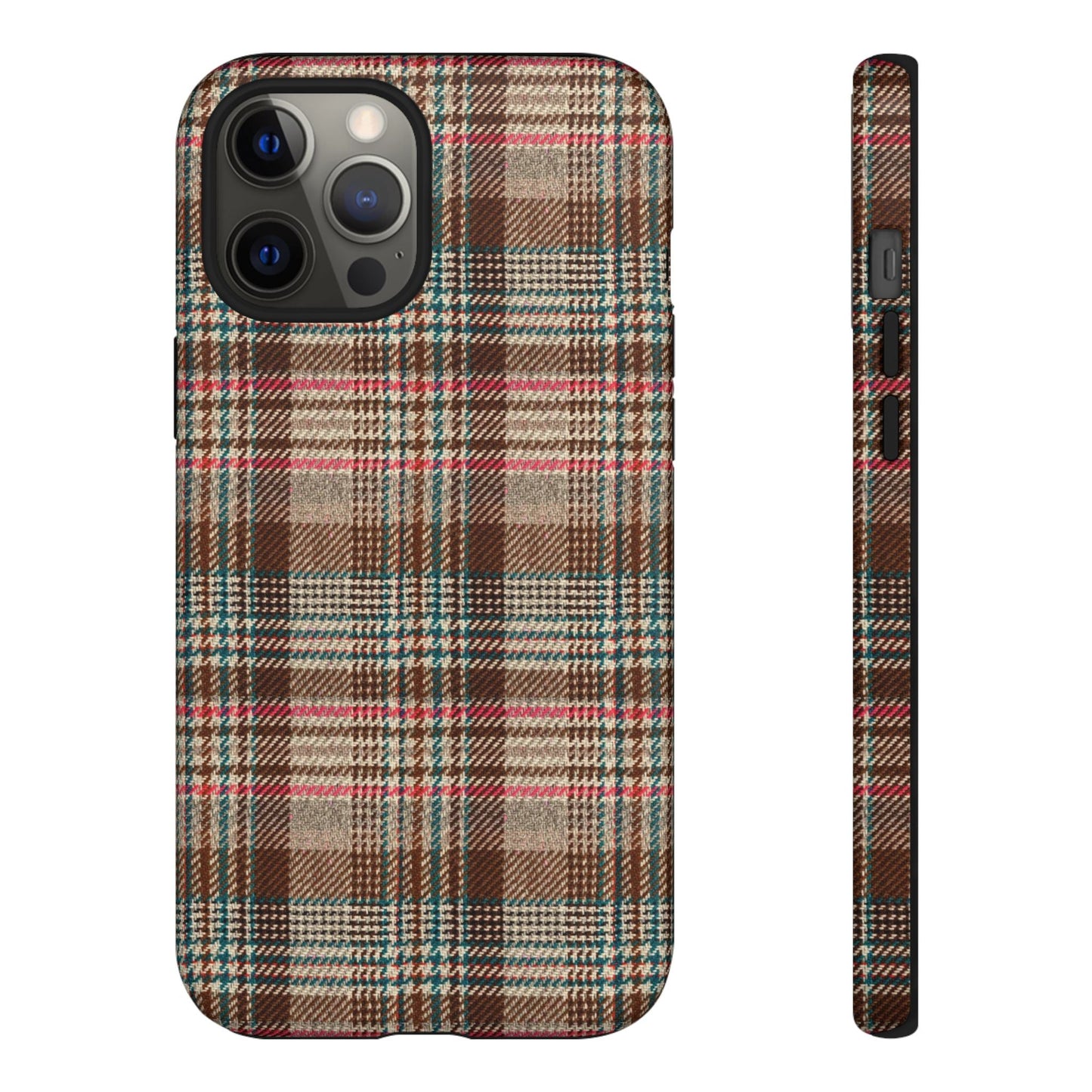 Herringbone Scottish Plaid Phone Case - SmartHomeGoodies