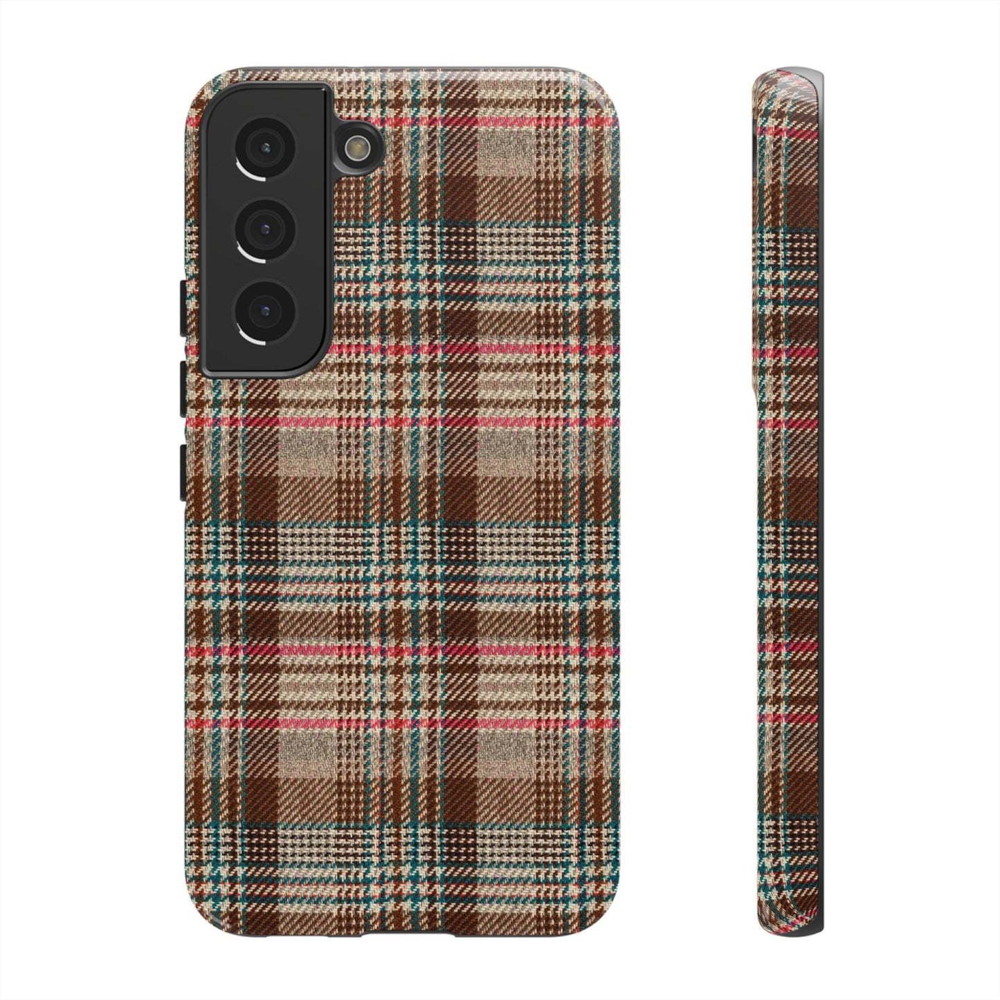 Herringbone Scottish Plaid Phone Case - SmartHomeGoodies