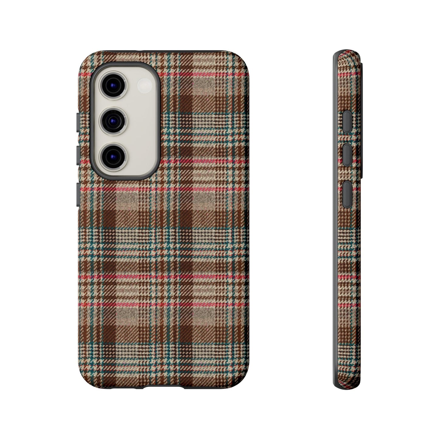 Herringbone Scottish Plaid Phone Case - SmartHomeGoodies