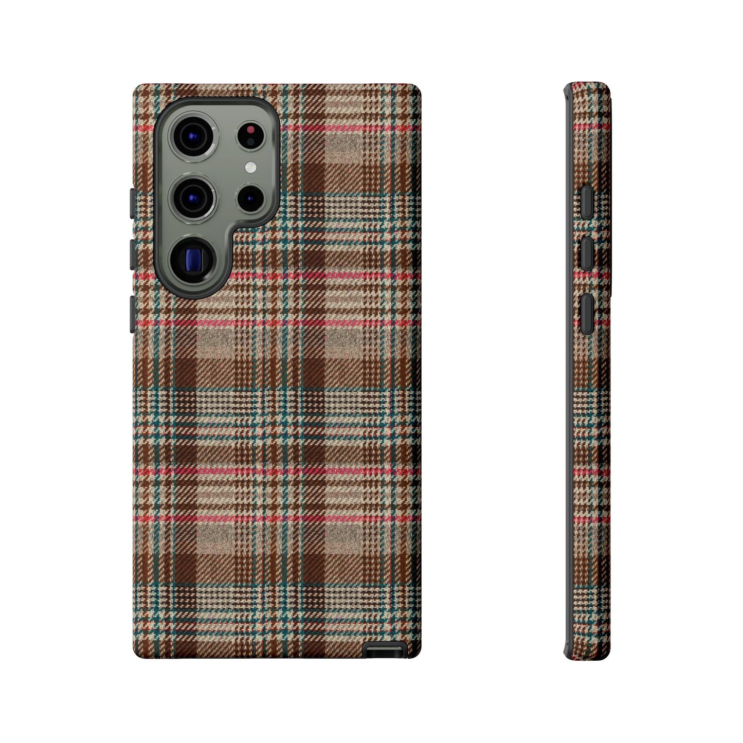 Herringbone Scottish Plaid Phone Case - SmartHomeGoodies
