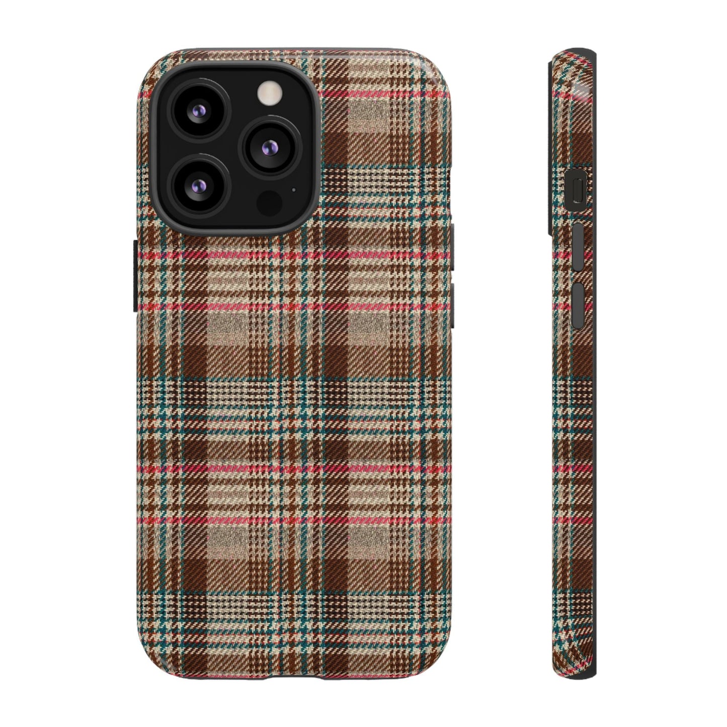 Herringbone Scottish Plaid Phone Case - SmartHomeGoodies