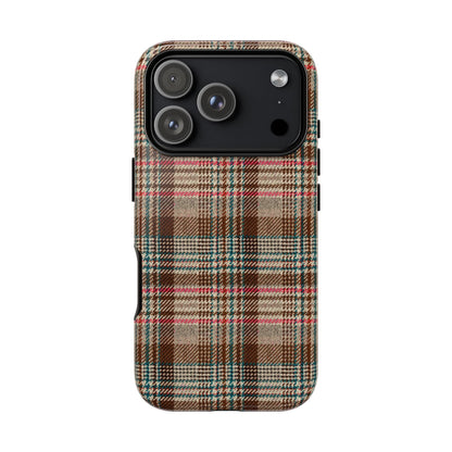 Herringbone Scottish Plaid Phone Case - SmartHomeGoodies