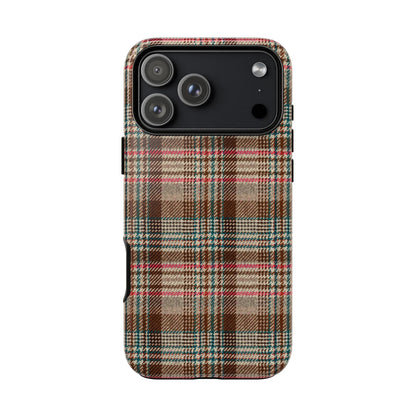 Herringbone Scottish Plaid Phone Case - SmartHomeGoodies
