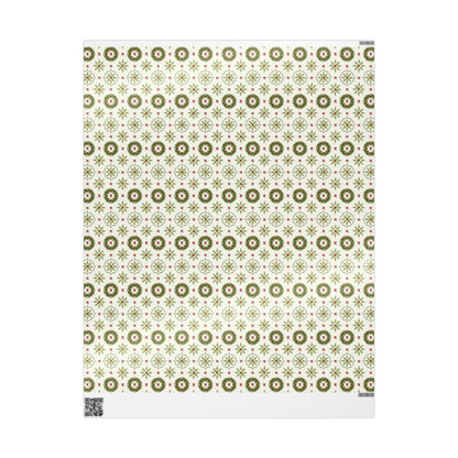 Holly Hexagon Wrapping Paper - SmartHomeGoodies