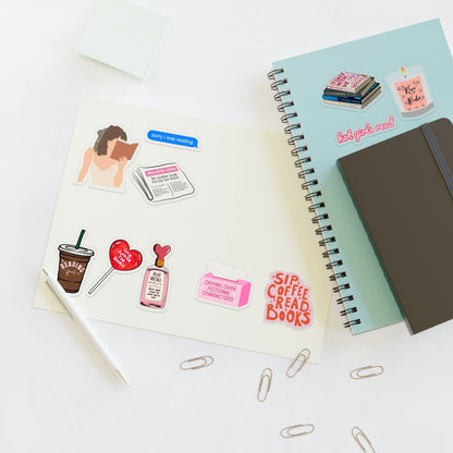 Hot Girls Read Sticker Sheets for Book Reader Girls - SmartHomeGoodies