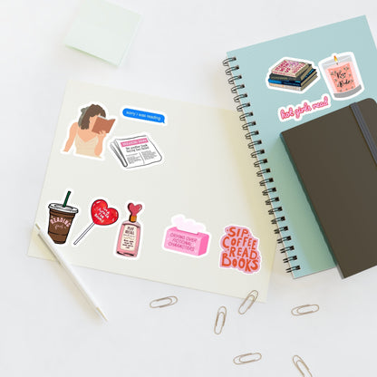 Hot Girls Read Sticker Sheets for Book Reader Girls - SmartHomeGoodies