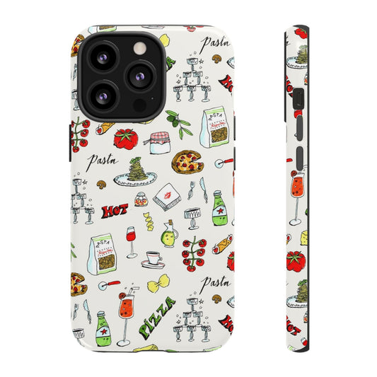 Hot Pizza & Pasta Foodie Phone Cover - SmartHomeGoodies