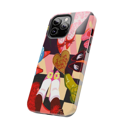 "I Am Better Than I Was" Empowering Tough iPhone Case - SmartHomeGoodies