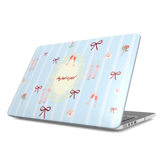 I'm Just a Girl MacBook Case - SmartHomeGoodies