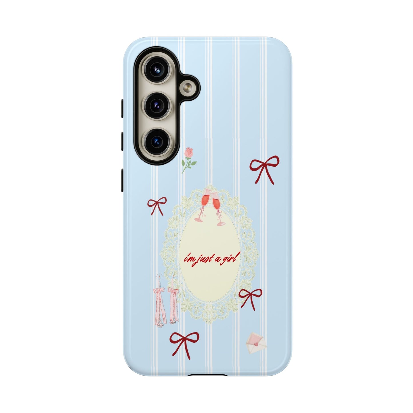 I'm Just A Girl Phone Case - SmartHomeGoodies