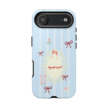 I'm Just A Girl Phone Case - SmartHomeGoodies