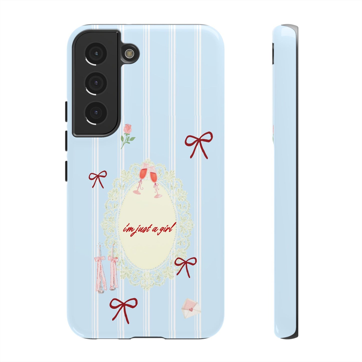 I'm Just A Girl Phone Case - SmartHomeGoodies