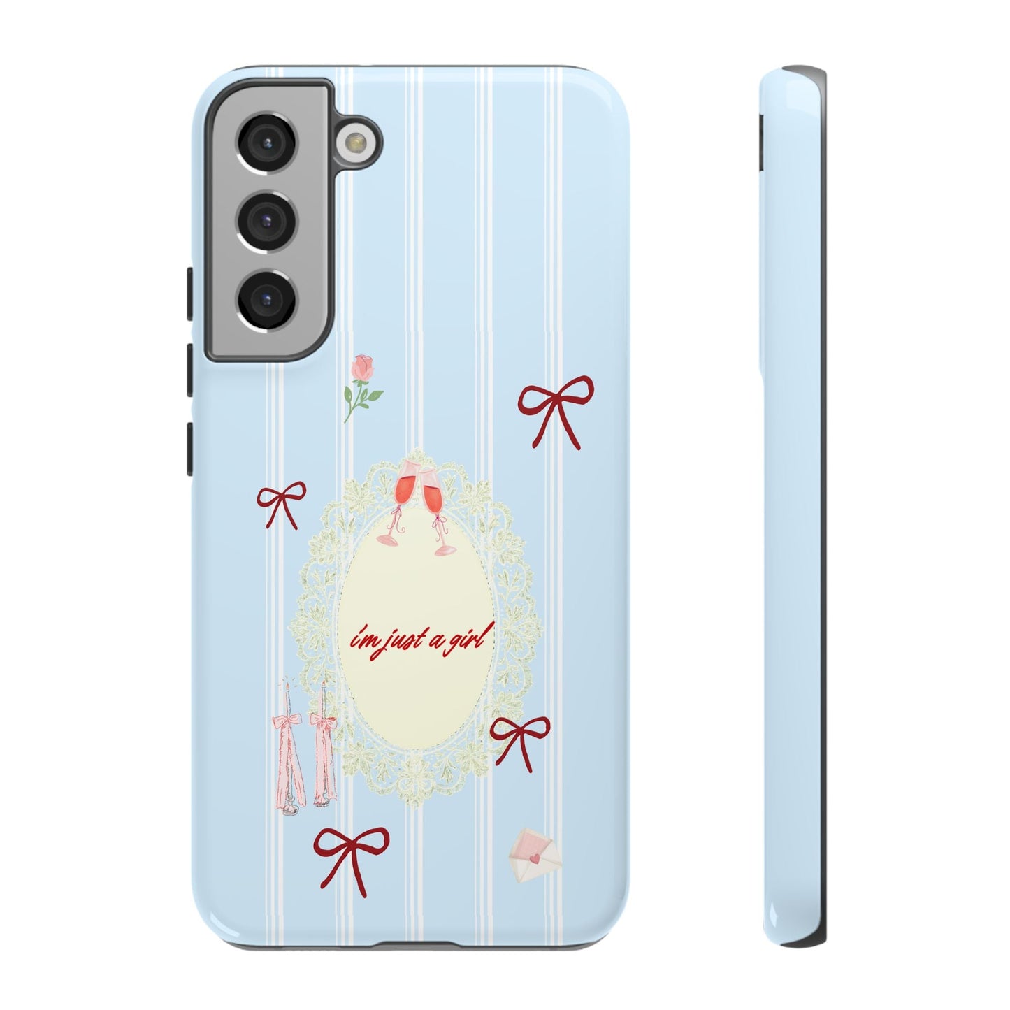 I'm Just A Girl Phone Case - SmartHomeGoodies