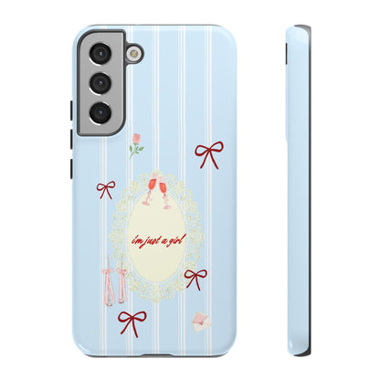 I'm Just A Girl Phone Case - SmartHomeGoodies