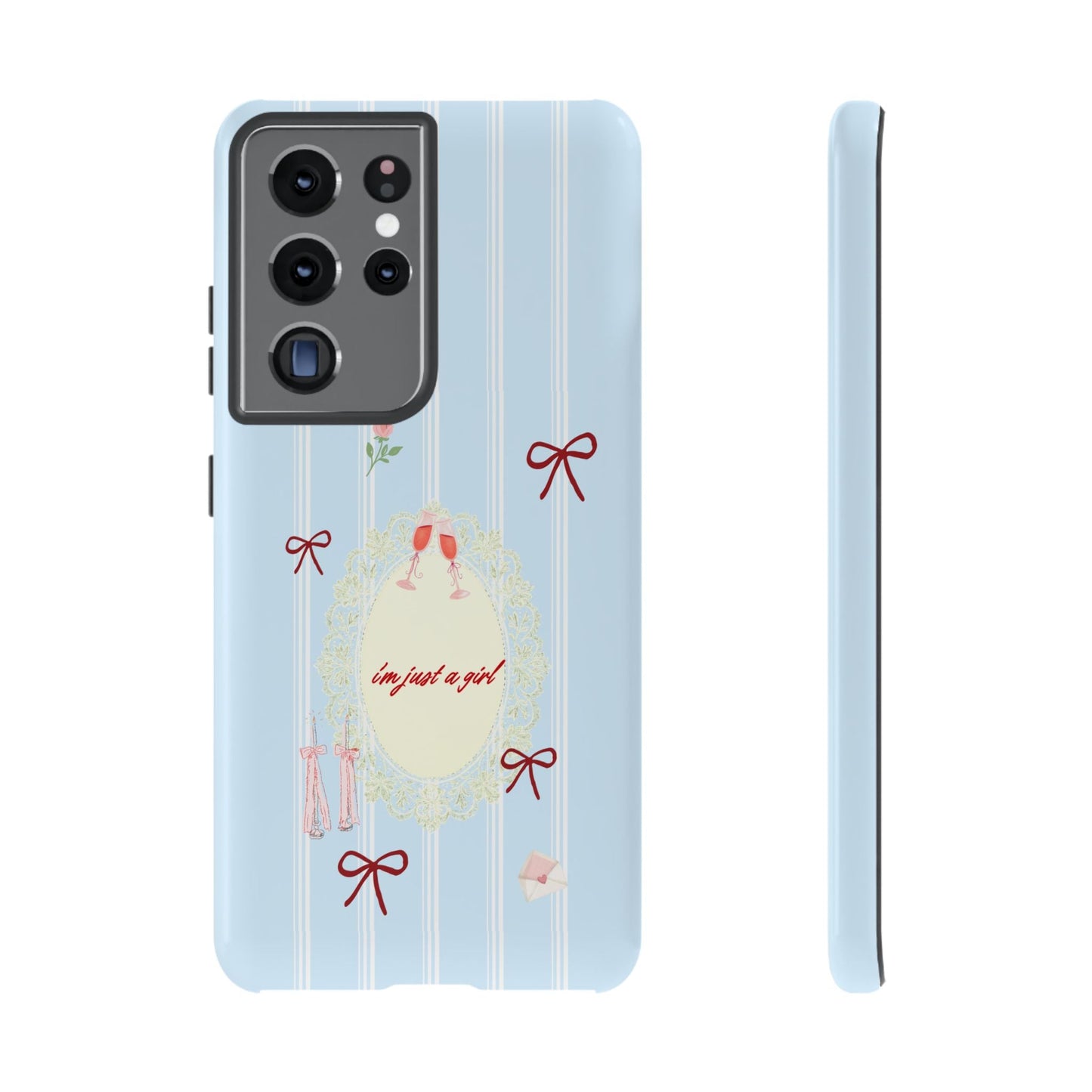 I'm Just A Girl Phone Case - SmartHomeGoodies