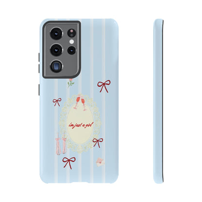 I'm Just A Girl Phone Case - SmartHomeGoodies