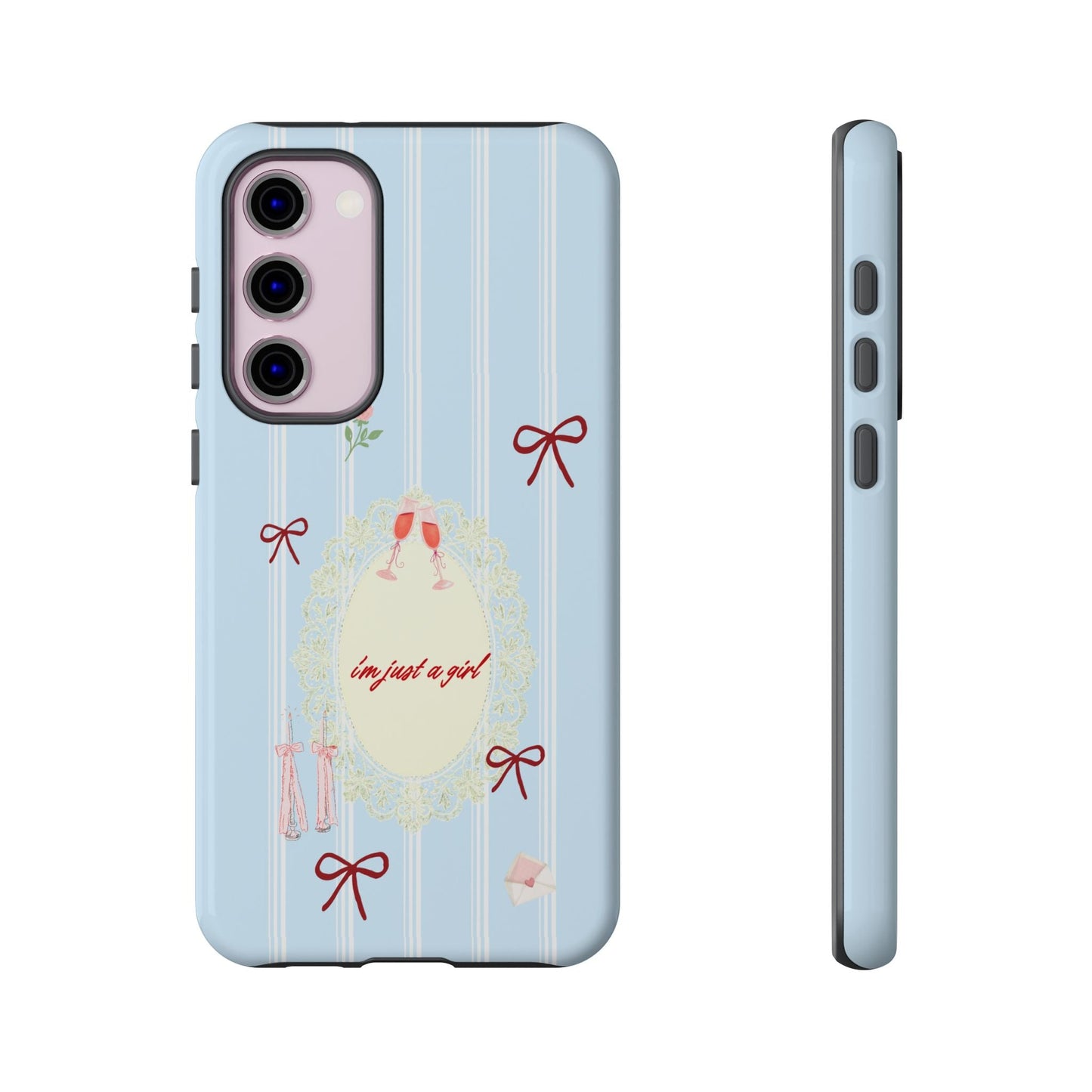 I'm Just A Girl Phone Case - SmartHomeGoodies