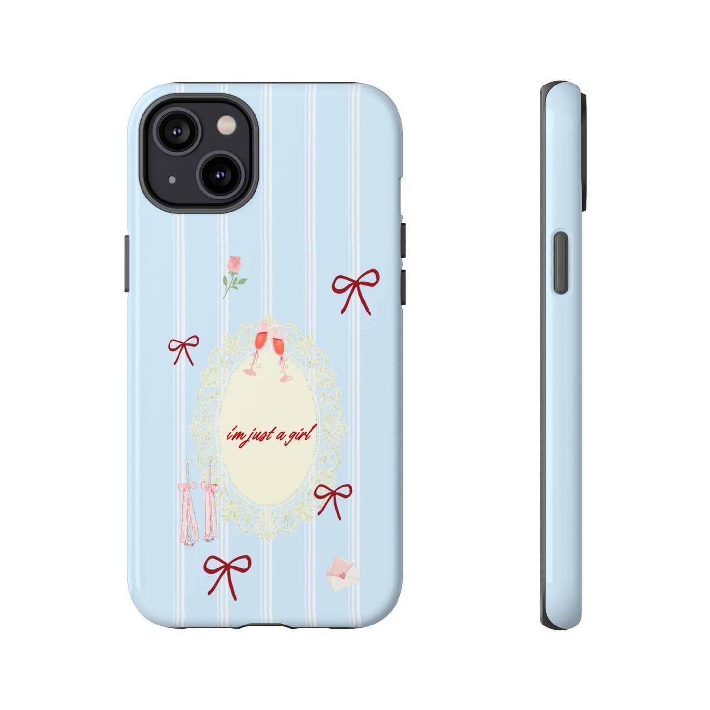 I'm Just A Girl Phone Case - SmartHomeGoodies