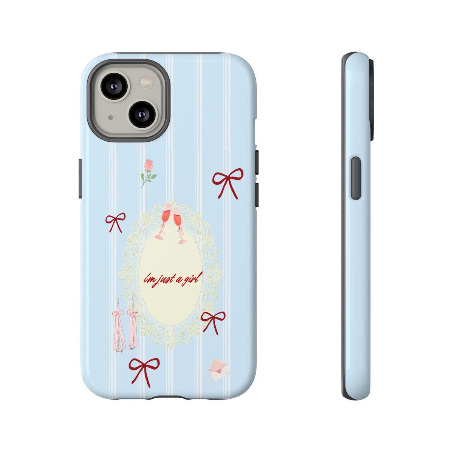 I'm Just A Girl Phone Case - SmartHomeGoodies