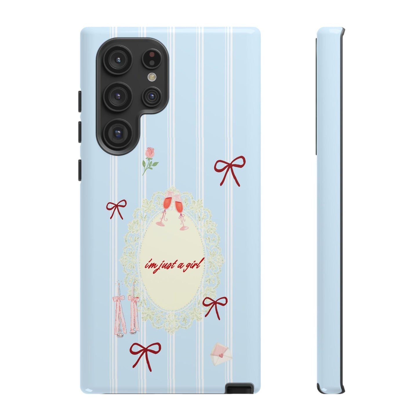 I'm Just A Girl Phone Case - SmartHomeGoodies