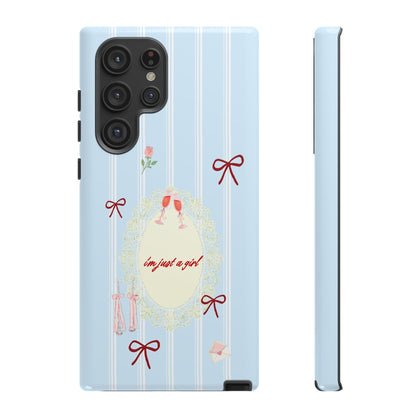 I'm Just A Girl Phone Case - SmartHomeGoodies