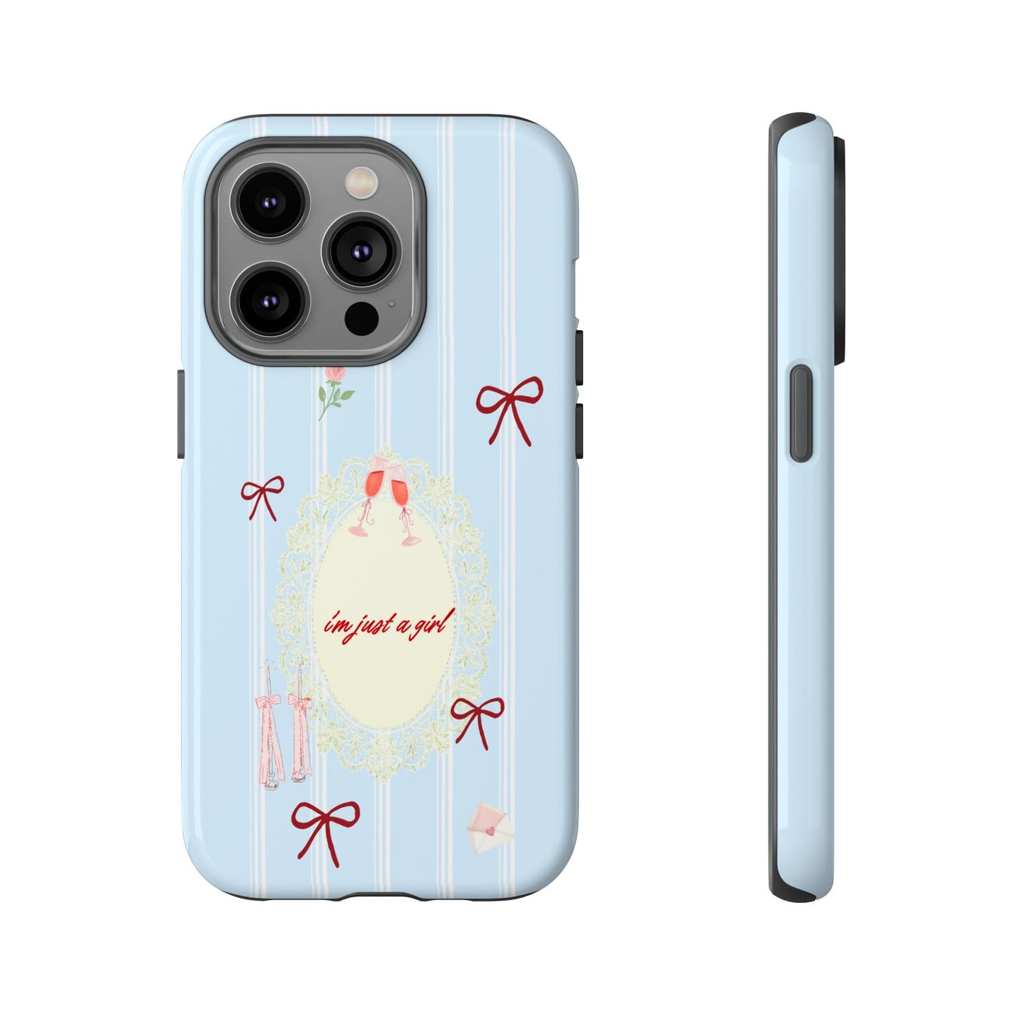 I'm Just A Girl Phone Case - SmartHomeGoodies