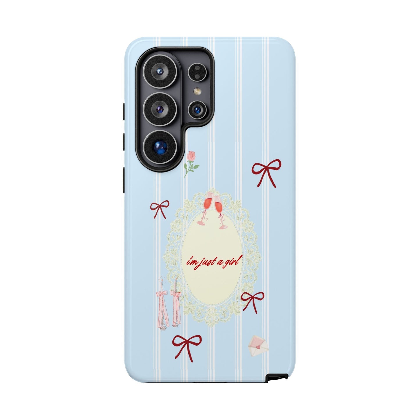 I'm Just A Girl Phone Case - SmartHomeGoodies