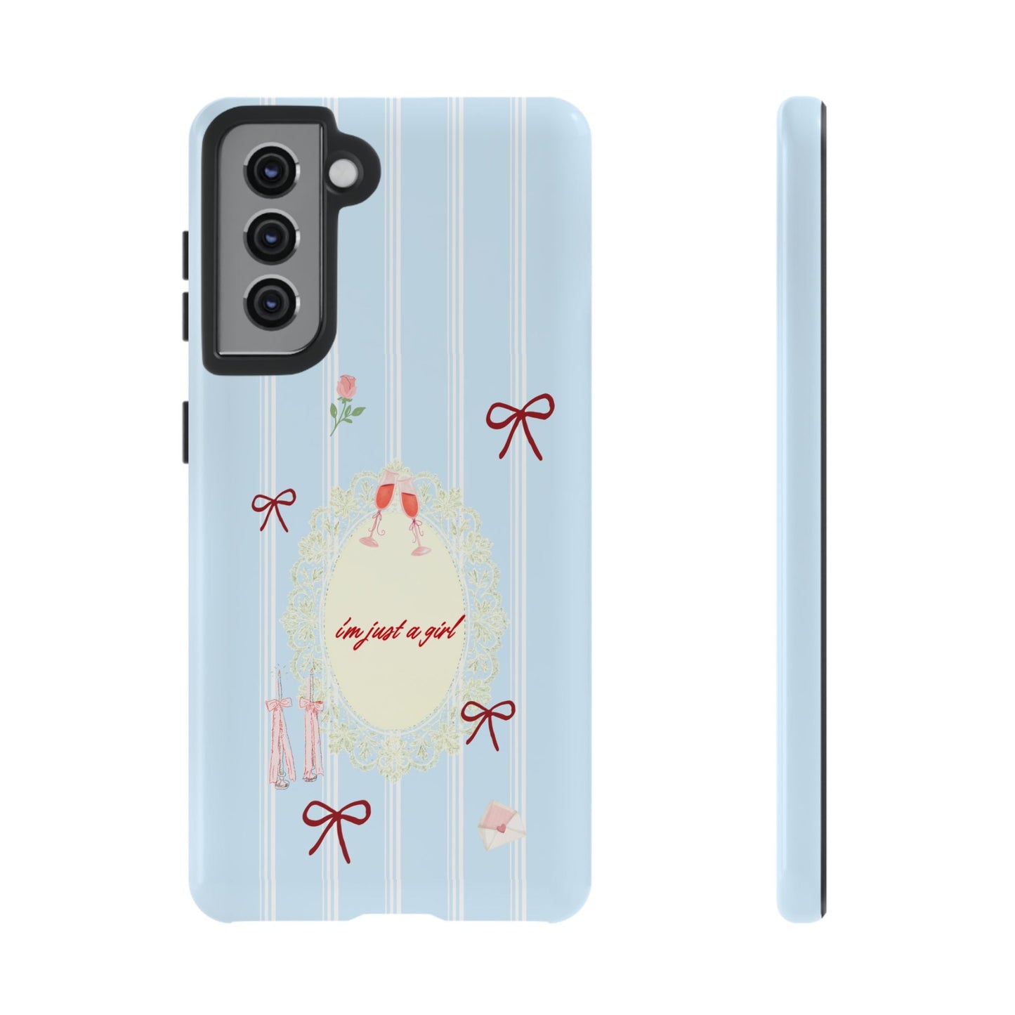 I'm Just A Girl Phone Case - SmartHomeGoodies