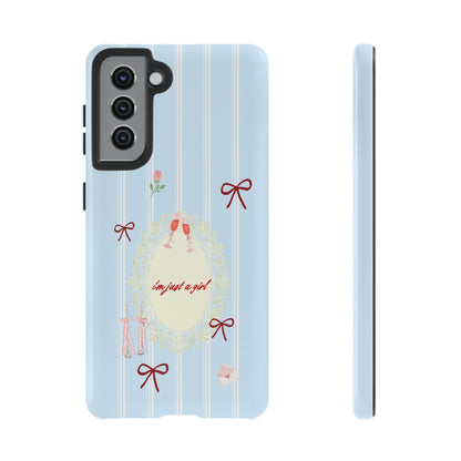 I'm Just A Girl Phone Case - SmartHomeGoodies