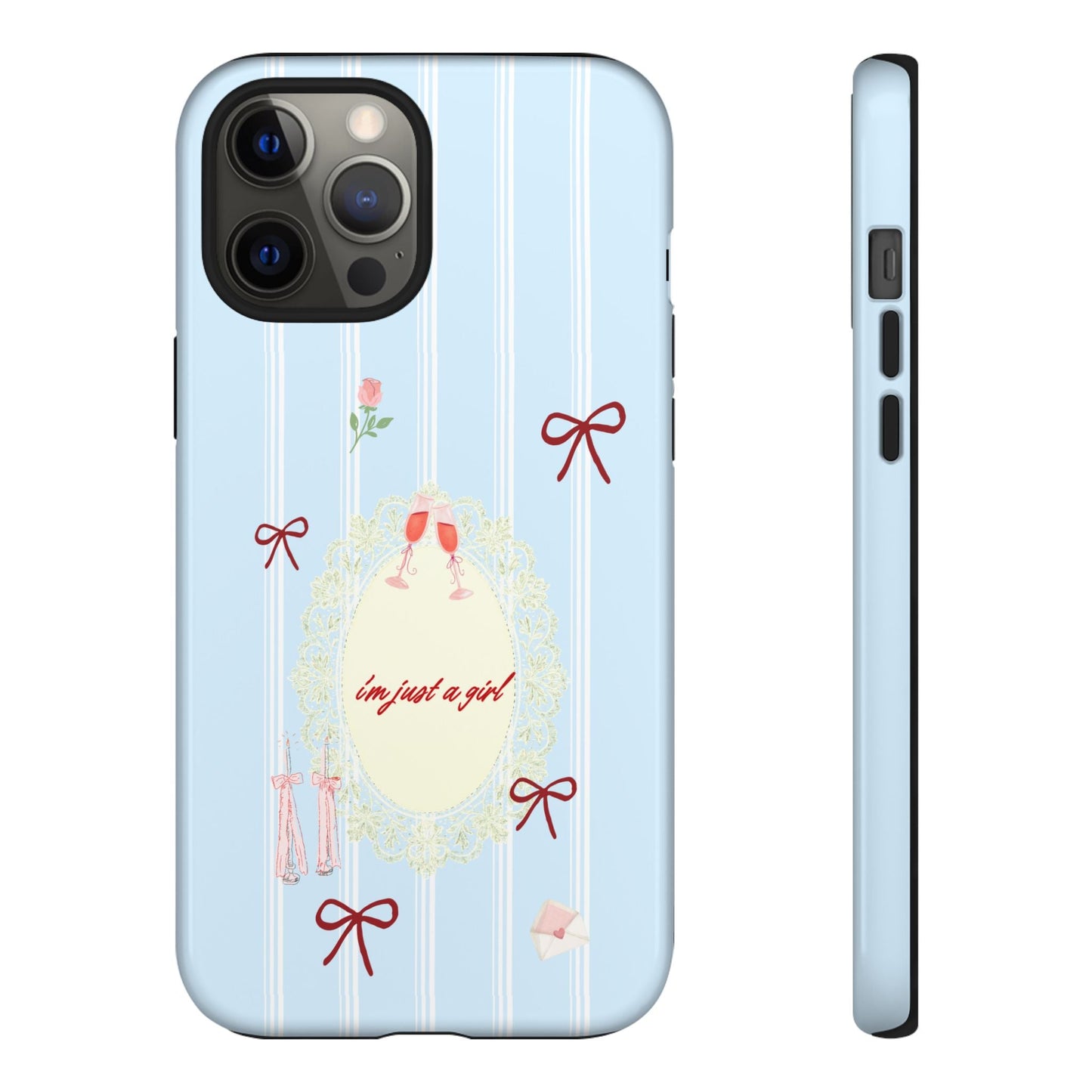 I'm Just A Girl Phone Case - SmartHomeGoodies