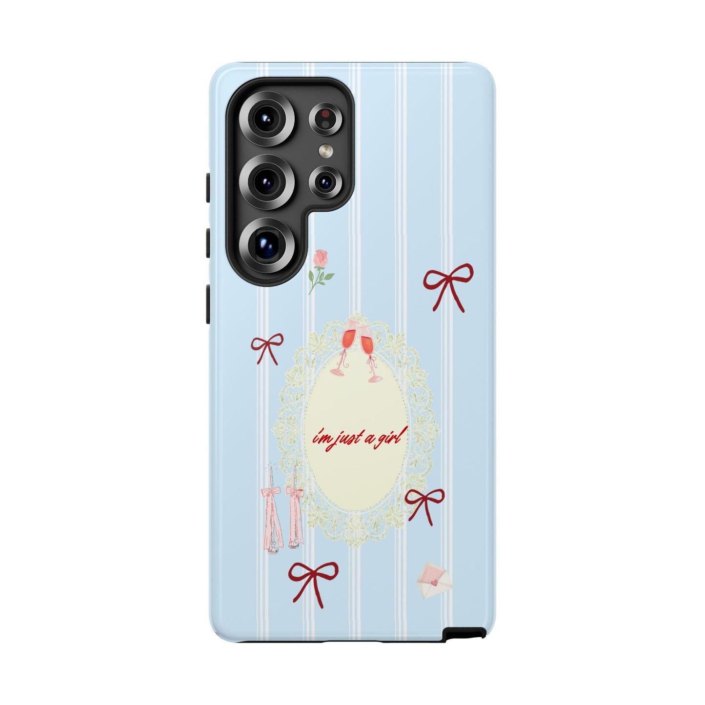 I'm Just A Girl Phone Case - SmartHomeGoodies